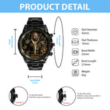 World's Dopest Dad, It's Always 4:20 Somewhere - Personalized Weed Hand Watch