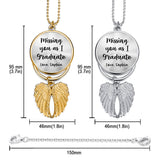 Graduation Hat Tassel Charm - Personalized Graduation Wings Ornament