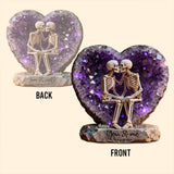 You & Me We Got This - Personalized Skull Custom Shaped Acrylic Plaque