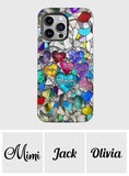 Grandma's Mom's Sweethearts - Personalized Grandma Full Print Phone Case