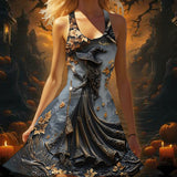 Beautiful Witch - Personalized Witch Sleeveless Dress