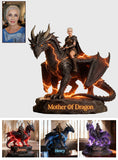 Flying With The Dragon - Personalized Dragon Custom Shaped Acrylic Plaque