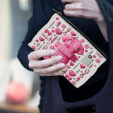 Nursing Is A Work Of Heart - Personalized Nurse Pouch