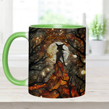 Artistic Witch - Personalized Witch Accent Mug
