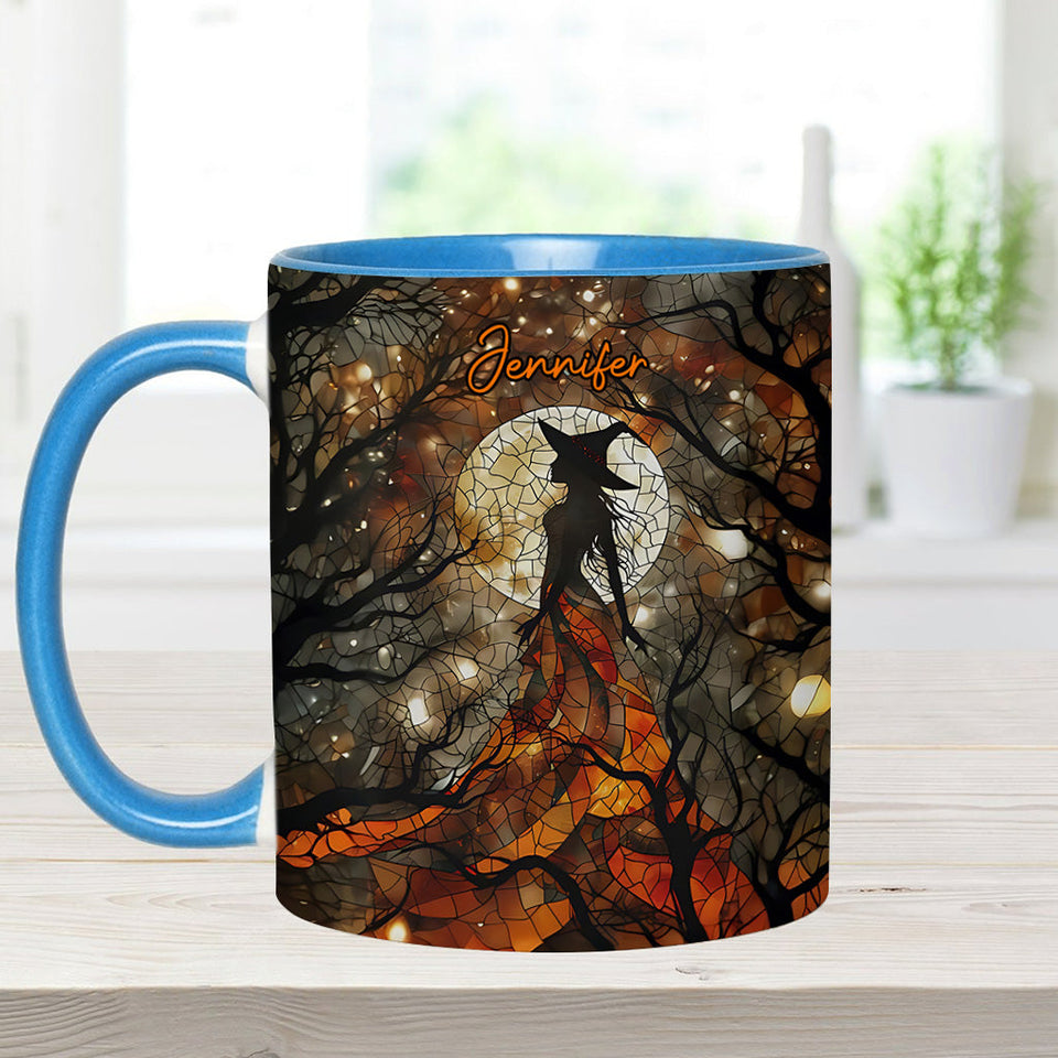Artistic Witch - Personalized Witch Accent Mug