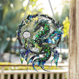 Mystical Dragon - Personalized Dragon Window Hanging Suncatcher Ornament
