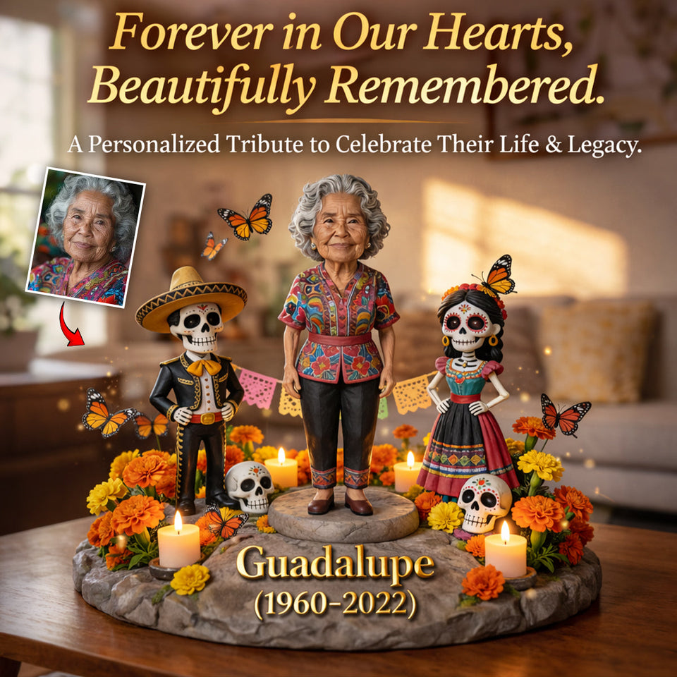 In Loving Memory, Memorial Gift - Personalized Memorial Custom Shaped Acrylic Plaque