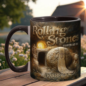 Mug personnalisé chrétien Rolling Stones depuis l'an 33