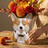 Cute Puppy Planter - Personalized Dog Acrylic Pot