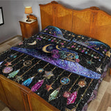 Beautiful Hat - Personalized Witch Quilt Set