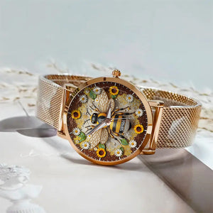 Daisy Bee - Personalized Bee Women Hand Watch