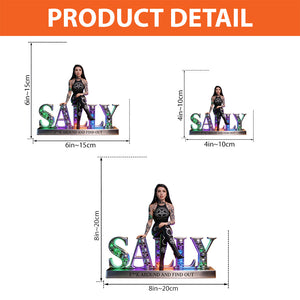 Custom Any Photo - Personalized Skull Custom Shaped Acrylic Plaque
