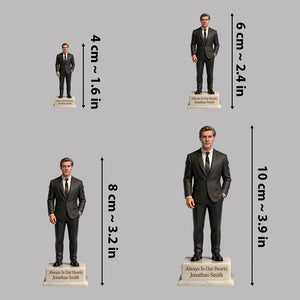Bring The Memories Back, Old Photo Restoration - Personalized Memorial Premium 3D Figurine