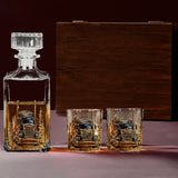 Best Truck Driver - Personalized Trucker Whiskey Decanter Set