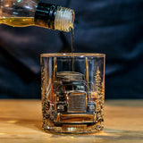 Best Truck Driver - Personalized Trucker Whiskey Decanter Set