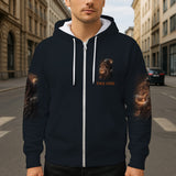 Glowing Skull - Personalized Skull All Over Shirt