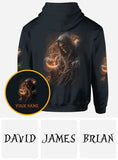 Glowing Skull - Personalized Skull All Over Shirt