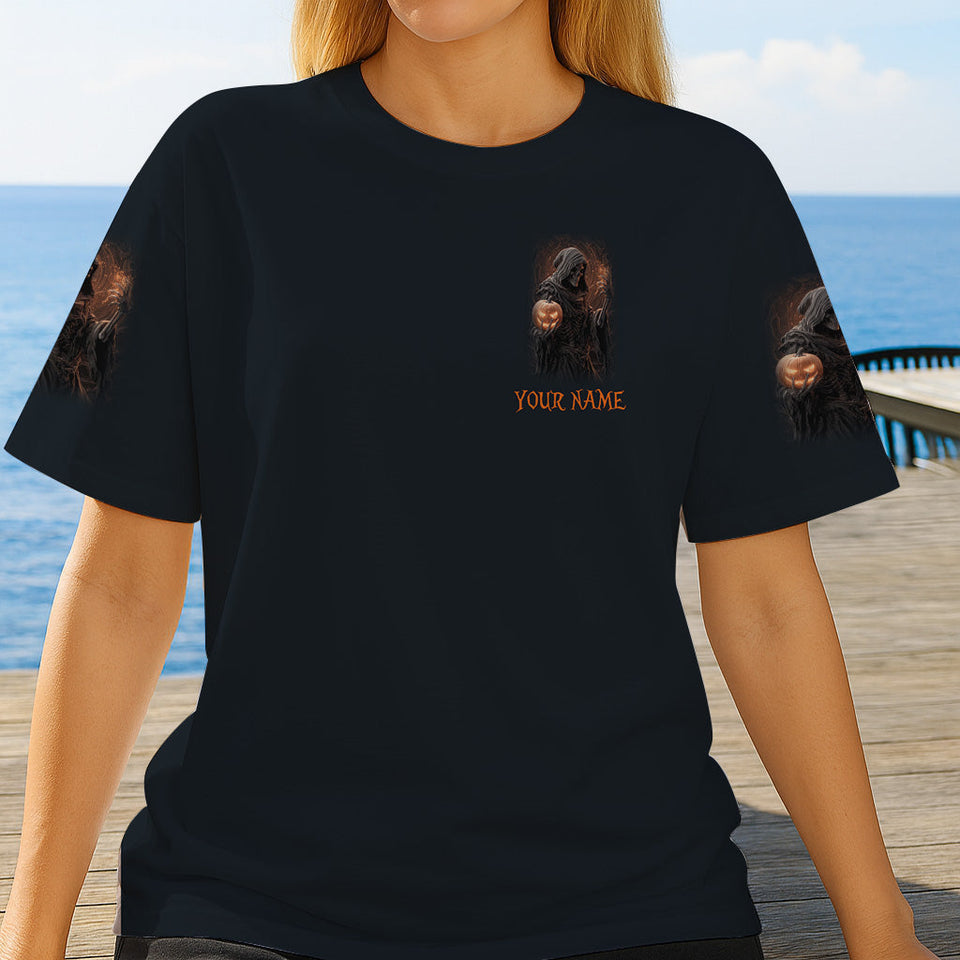 Glowing Skull - Personalized Skull All Over Shirt