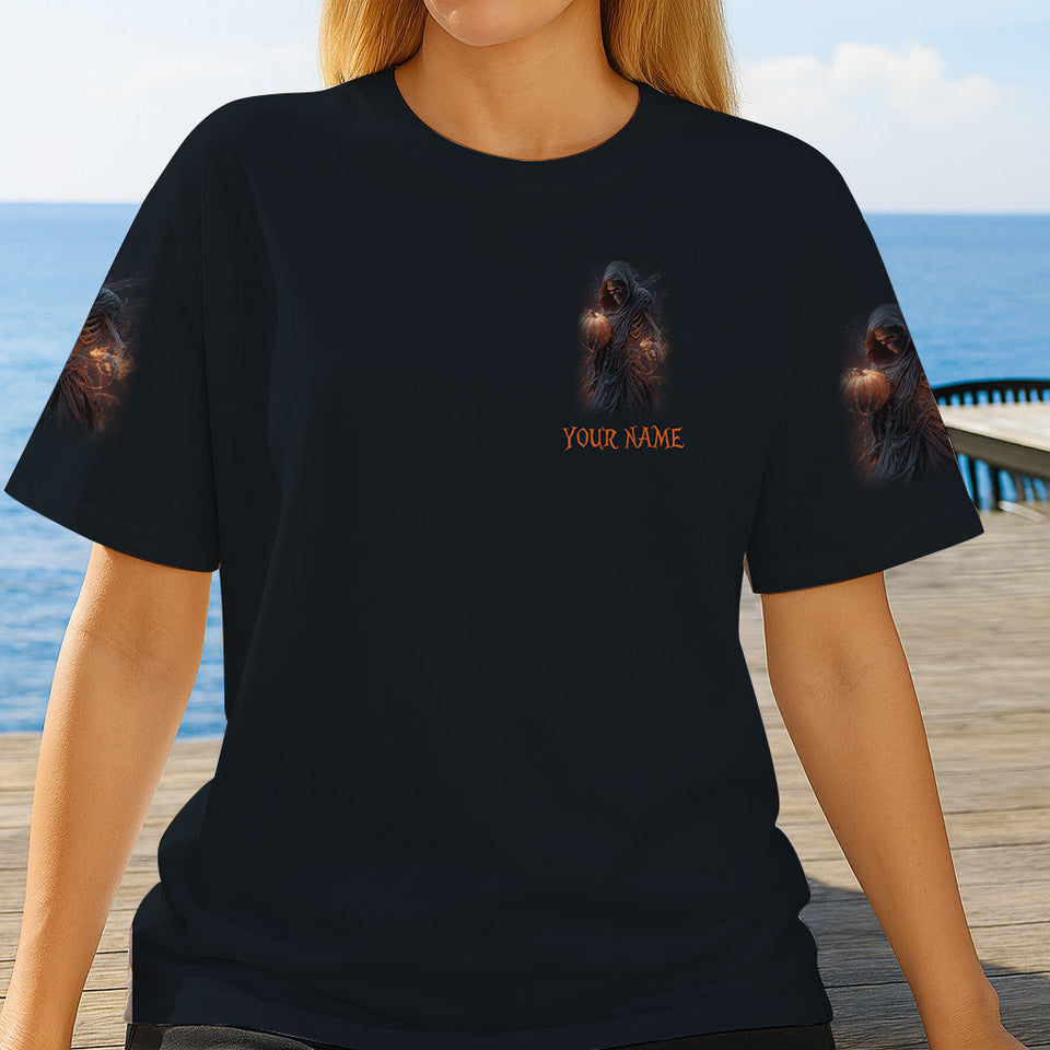 Glowing Skull - Personalized Skull All Over Shirt