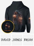 Glowing Skull - Personalized Skull All Over Shirt