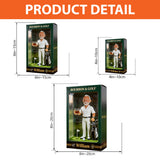 Whiskey, Bourbon, Wine And Golf - Personalized Golf Custom Shaped Acrylic Plaque