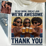 Dear Mom, Thank You - Personalized Mother T-shirt And Hoodie