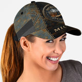 Whiskey And Cigar - Personalized Whisky Classic Cap