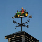 Easily Distracted By Tractors - Personalized Farmer Weather Vane