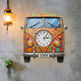 Chill Time - Personalized Hippie LED Light Wall Clock