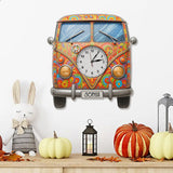 Chill Time - Personalized Hippie LED Light Wall Clock