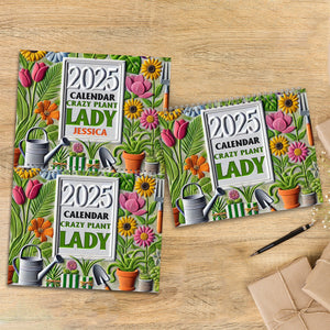 Gardening Lovers Calender - Personalized Gardening Wall Calendar & Desk Calendar