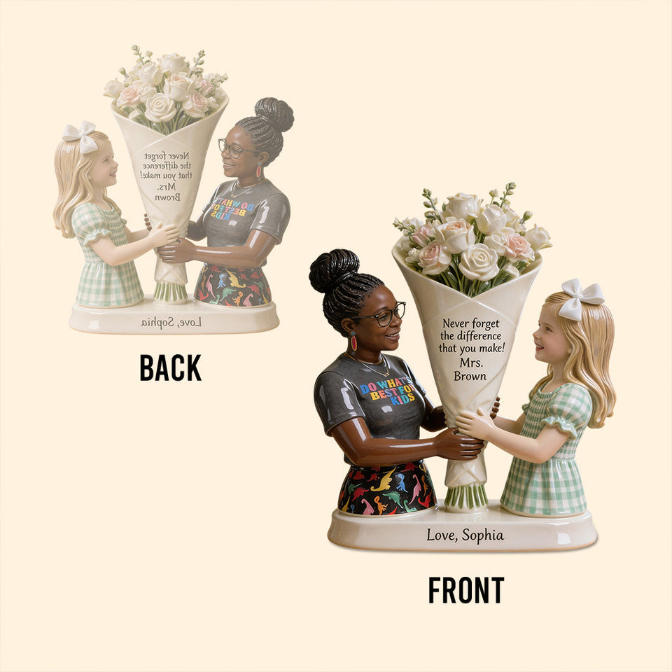 Custom Any Photo - Personalized Teacher Custom Shaped Acrylic Plaque