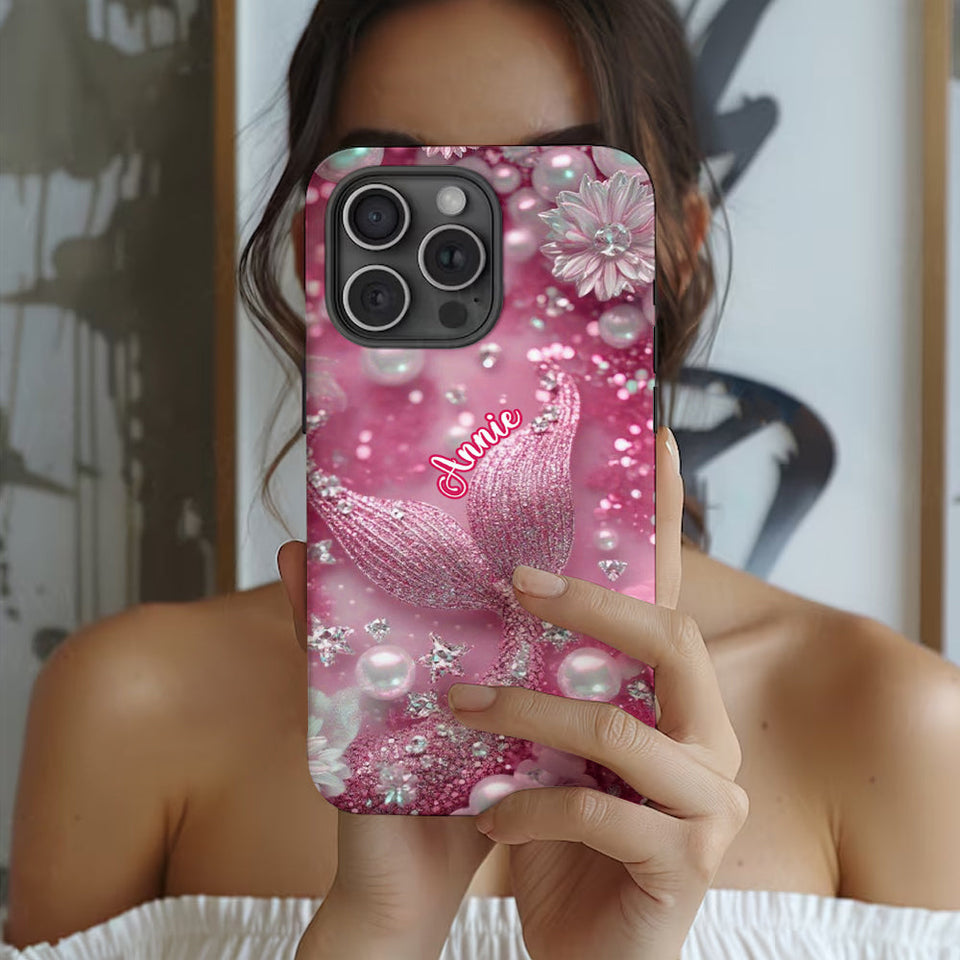 Salty Lil' Beach - Personalized Sea Lover Full Print Phone Case