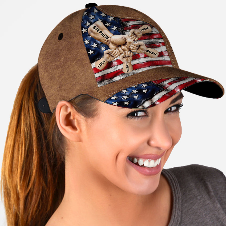 Best Dad Ever - Personalized Father Classic Cap