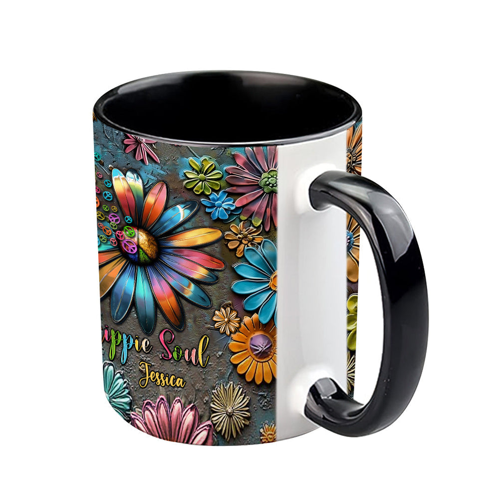 Hippie Soul - Personalized Hippie Accent Mug