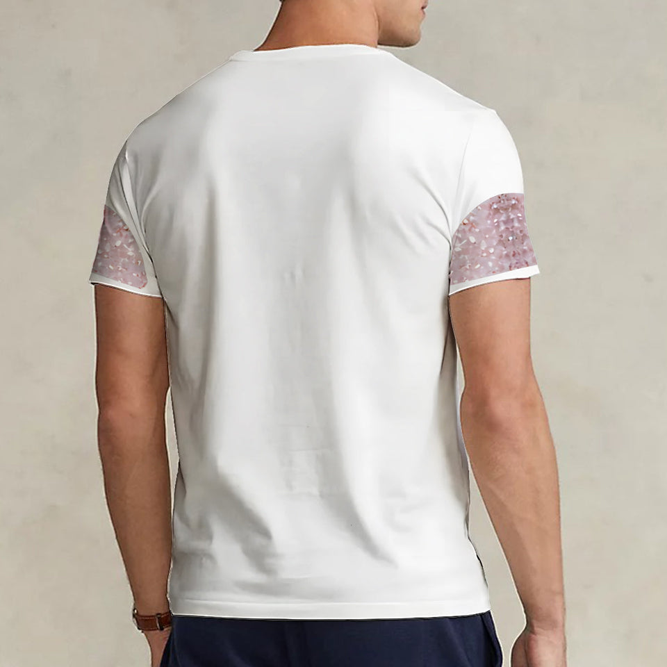 Strong Warriors - Personalized Breast Cancer Awareness Fully Printed V-Neck T-Shirt