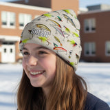 Love Fishing - Personalized Fishing Beanie Hat