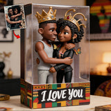 I Love You - Personalized Couple Custom Shaped Acrylic Plaque