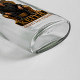Gift For Black King, Custom Gift Father's Day - Personalized Father Whiskey Bottle & Glass