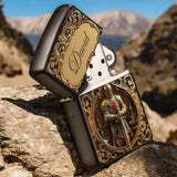Knight Of God - Personalized Christian Lighter