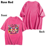 Salty Beach - Personalized Sea Lover Wash T-Shirt