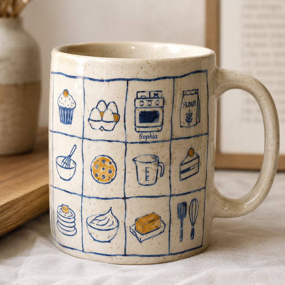Love Baking - Personalized Baking Mug