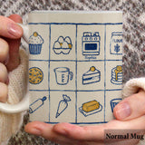 Love Baking - Personalized Baking Mug