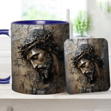 Mug chrétien personnalisé Foi Espérance Amour