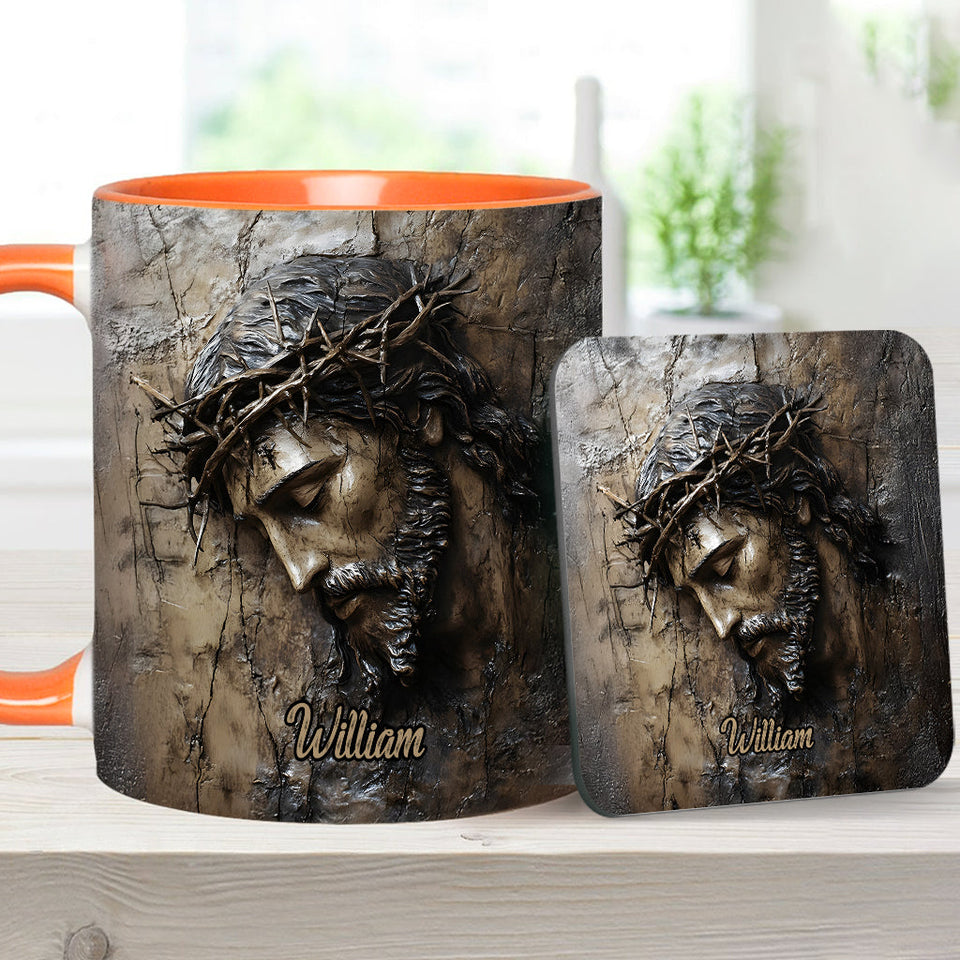 Mug chrétien personnalisé Foi Espérance Amour
