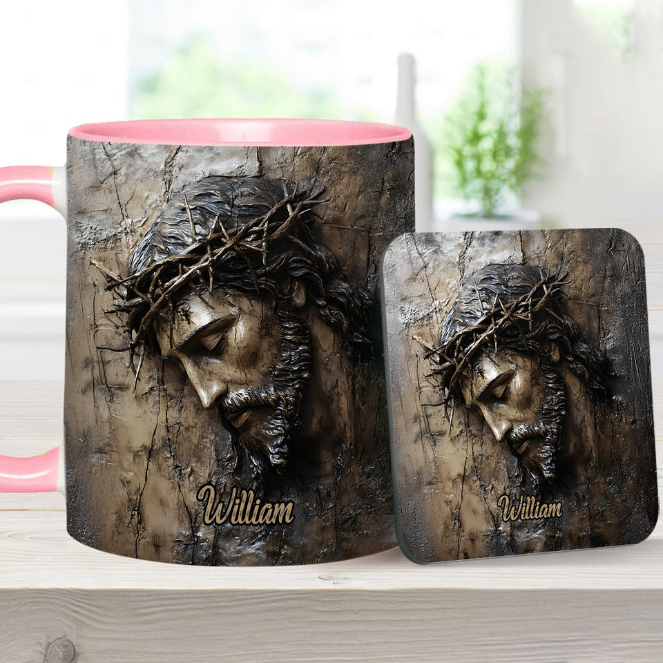 Mug chrétien personnalisé Foi Espérance Amour