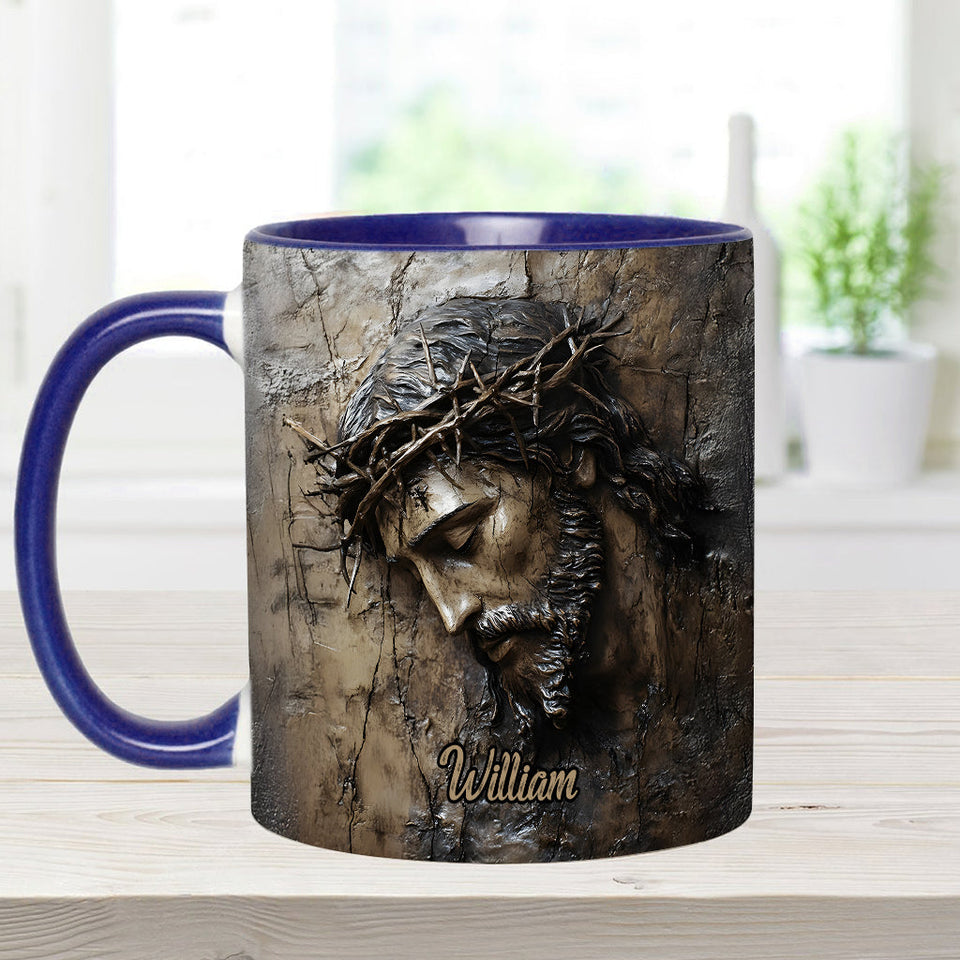 Mug chrétien personnalisé Foi Espérance Amour