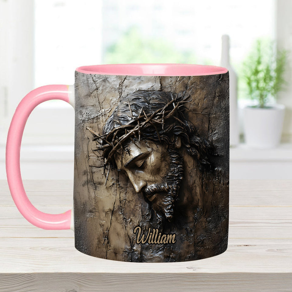 Mug chrétien personnalisé Foi Espérance Amour