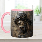 Mug chrétien personnalisé Foi Espérance Amour