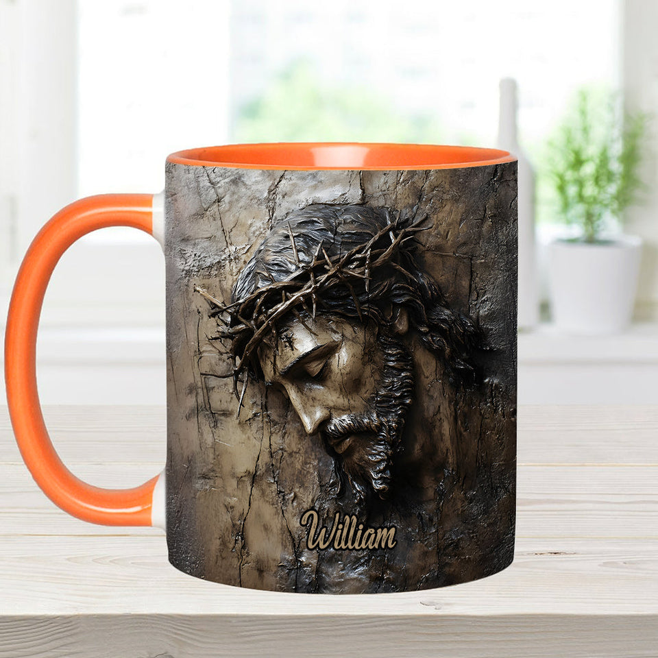 Mug chrétien personnalisé Foi Espérance Amour